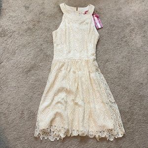 Off white lace dress